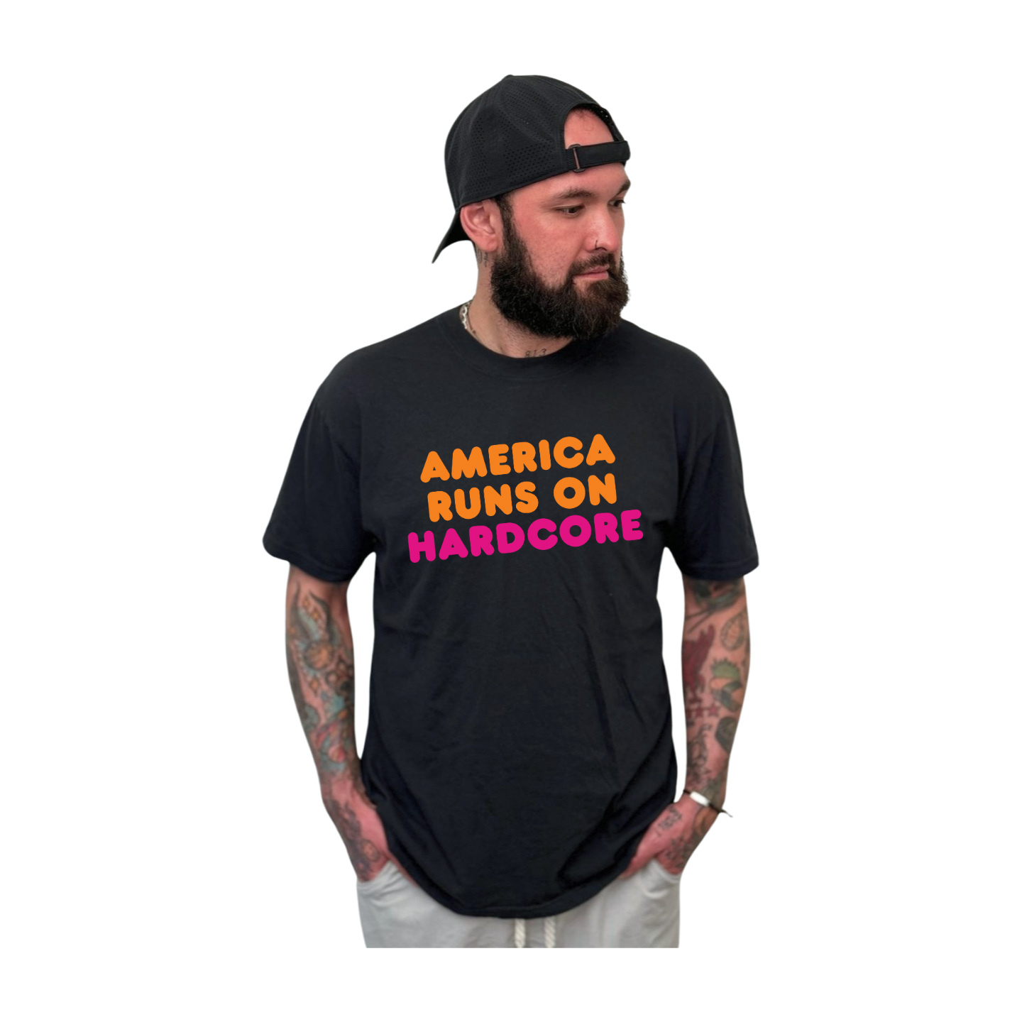 America Runs On Hardcore T-Shirt