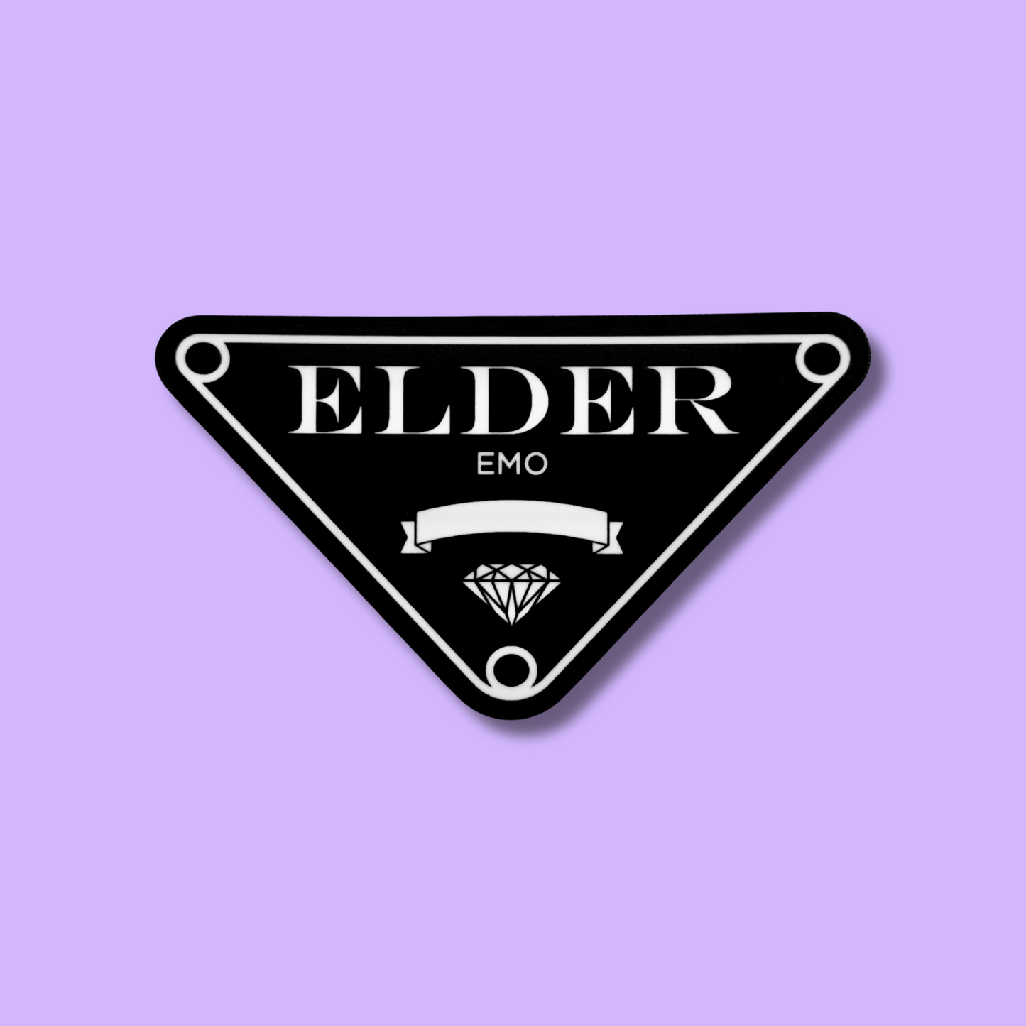 Elder Emo Waterproof Vinyl Sticker